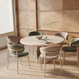 Modern table combination 3d model