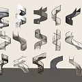 Collection of Modern Spiral Staircase Designs with Different Styles for Home Decor