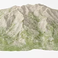 Garden Landscape Design With Hilly Terrain Green Grass And Natural Topography