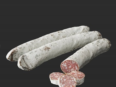 Ham Sausage 3d model