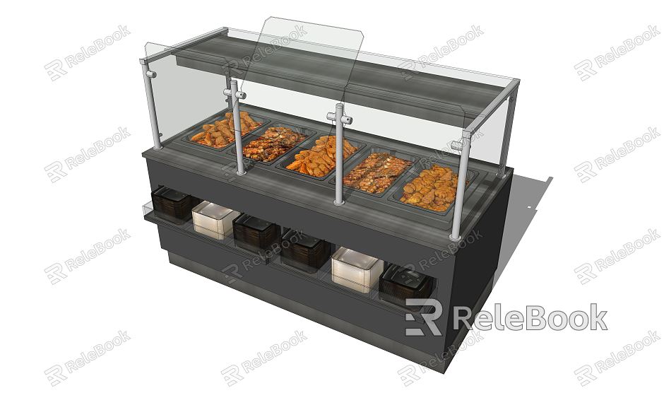 Modern Container Food Preservation Cabinet model