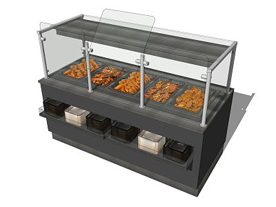 Modern Container Food Preservation Cabinet model