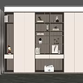 Bookcase 3d model