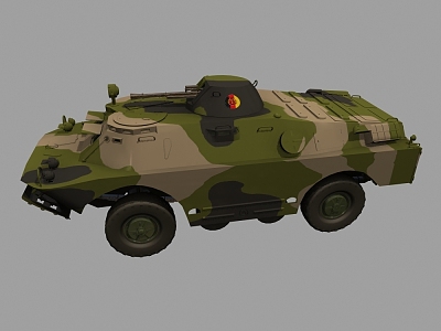 armored vehicle 3d model