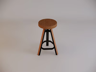 Modern Bar Stool Bar Chair 3d model