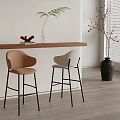 Bar Chair Bar Stool High Stool 3d model