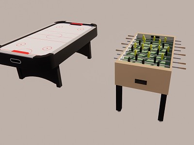 Modern game table Ice hockey table model