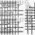 Modern Ceiling Structure Design With Keel Frame And Installation Parts