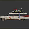 Ghostbusters Themed Functional Vehicle With Gear Rack