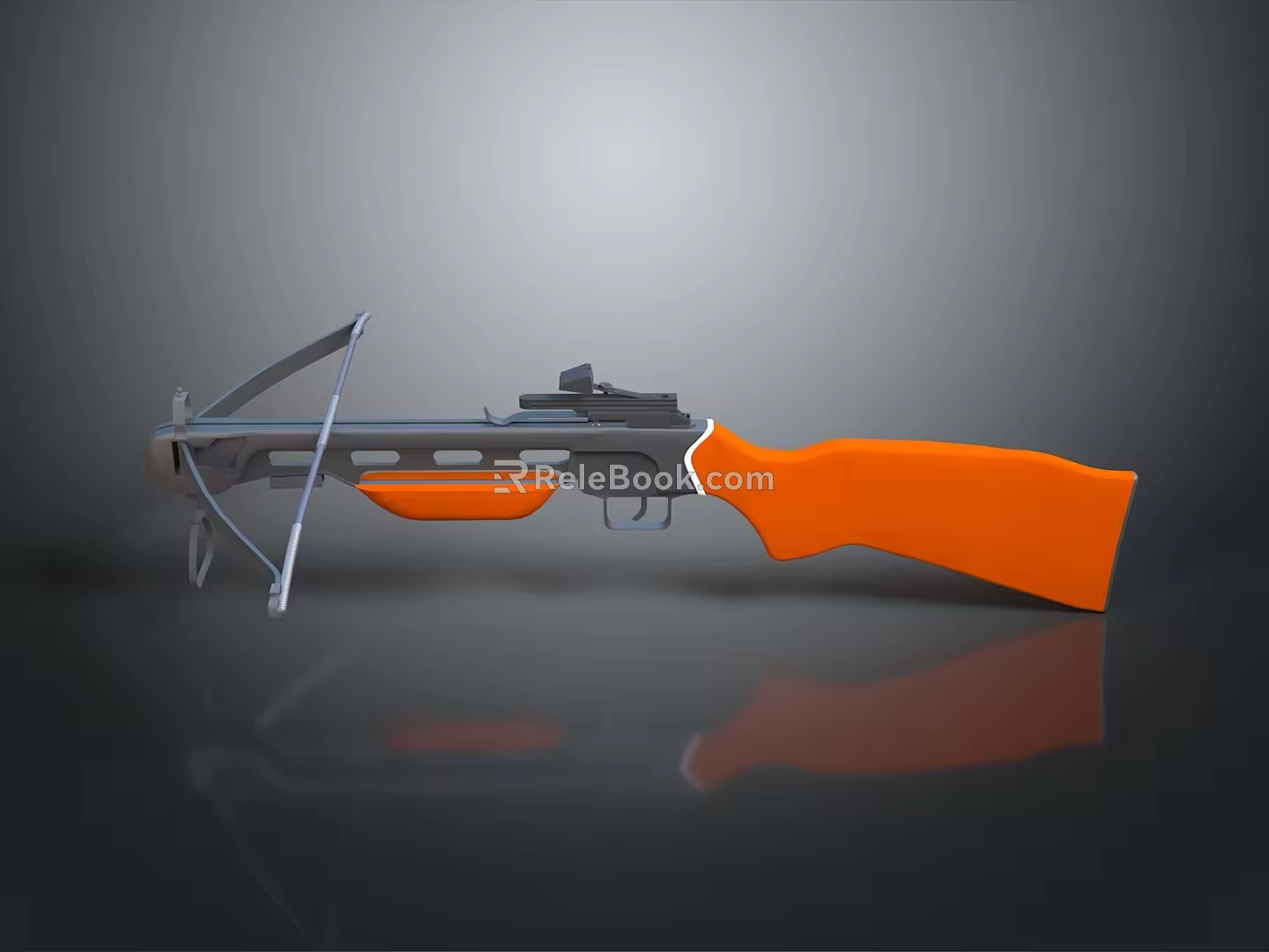 Crossbow Mechanical Crossbow Shift Bow and Arrow Shoot Far Equipment Weapons High-tech Crossbow 3d model