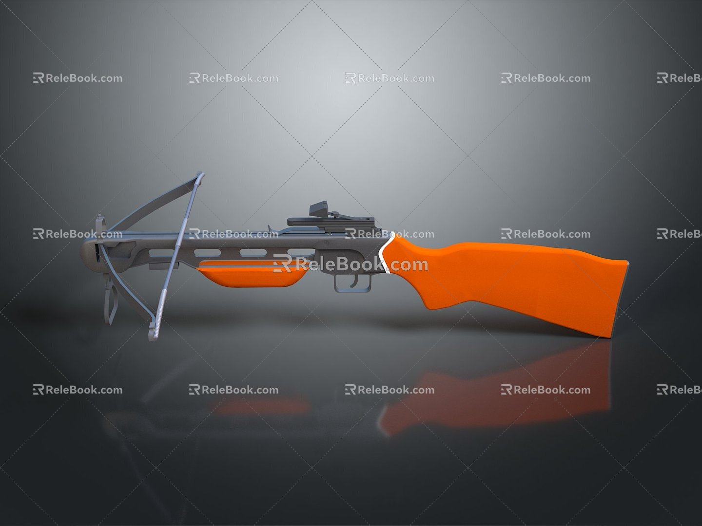 Crossbow Crossbow Crossbow Crossbow Mechanical Crossbow Shift Bow and Arrow Shoot Far Equipment Weapons High-tech Crossbow 3d model