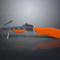 Crossbow Mechanical Crossbow Shift Bow and Arrow Shoot Far Equipment Weapons High-tech Crossbow 3d model