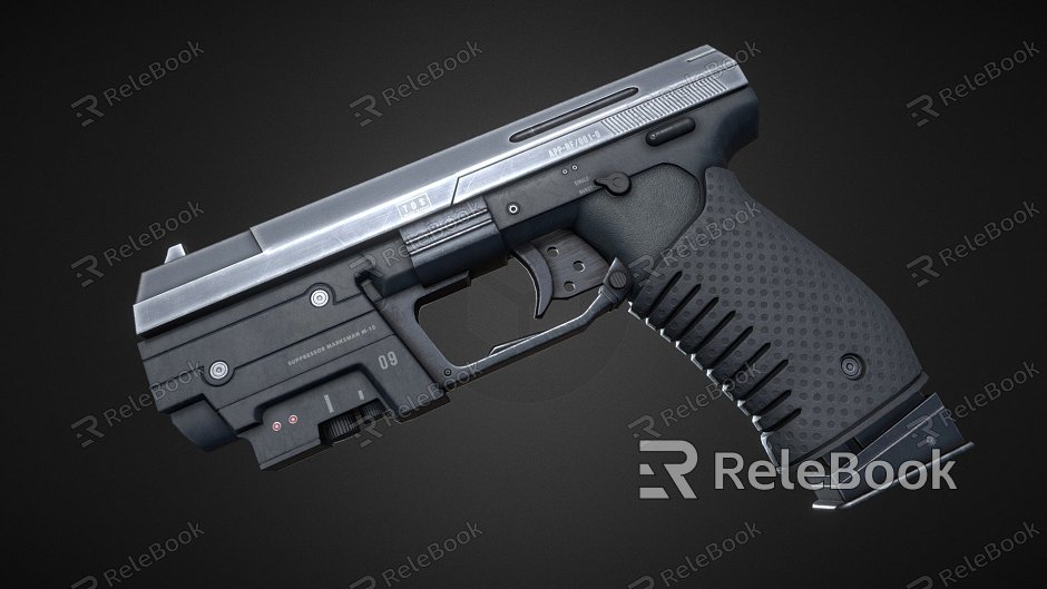 Concept pistol model