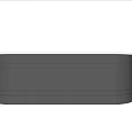 Modern Black Freestanding Bathtub With Sleek Design In Minimalist Bathroom