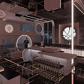 Modern Bar Doctor Strange Bar 3d model