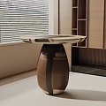 Modern bedside table 3d model