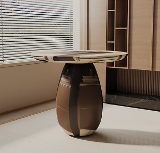 Modern bedside table 3d model