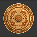 European Shield Medieval Shield Ancient Shield 3d model