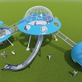 UFO Slide 3d model