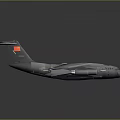 Aerospace Transport Aircraft Carrying Satellite Equipment For Space Missions With Four Engines