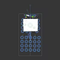 Elegant Blue Banquet Hall With Chandeliers Star Decorations Jellyfish Wedding Arch And White Florals