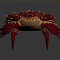 crab sea crab river crab hairy crab bread crab hermit crab big crab small crab marine animal fish 3d model