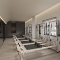 Modern Gym 3d model