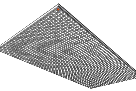 modern ceiling 3d model