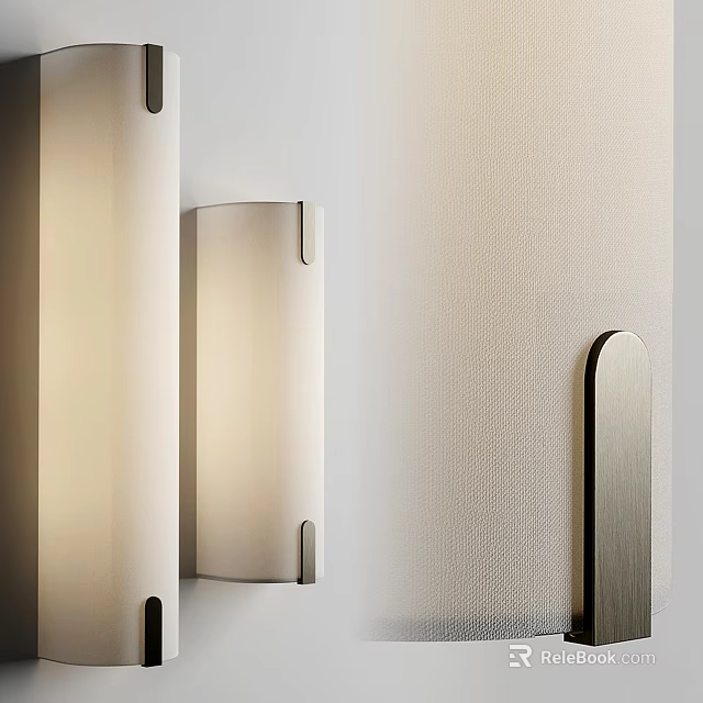 Modern Wall Lamp With Minimalist Design And Soft Lighting For Indoor Decoration 3d model 