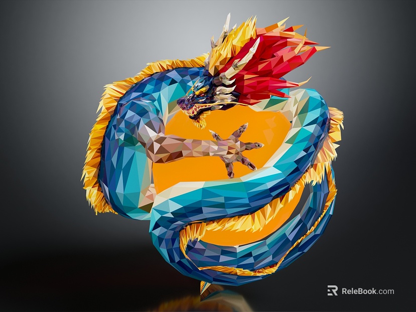 Modern Dragon Chinese Dragon Dragon Dragon texture