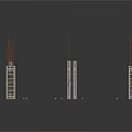 Structural Construction Formwork Equipment With Steel Reinforcement And Building Templates