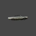 Rusty convertible 3d model
