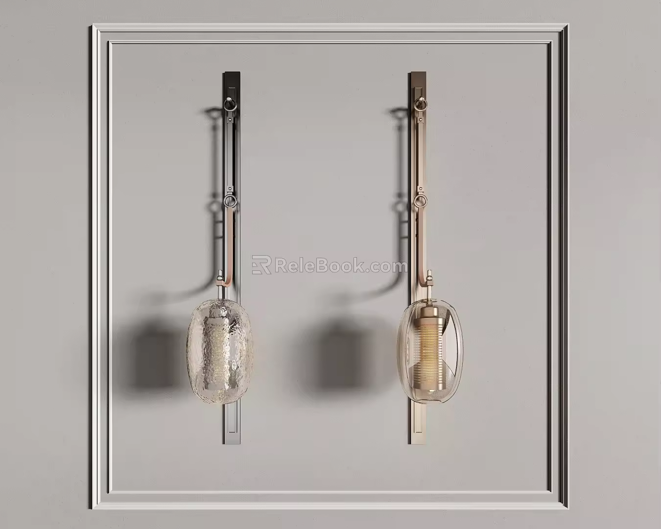 CCD wall lamp combination 3d model