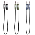 JABT Phone Data Cables With Black Green Blue Connectors For Mobile Devices