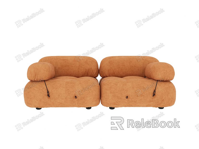 modern double sofa sofa model