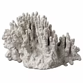 Gray Coral Shape Decorative Ornament Set For Natural Home Tabletop Decoration