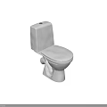 Elegant Modern White Toilet Design With Ceramic Tank And Comfortable Seat