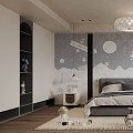 Children's room 3d model