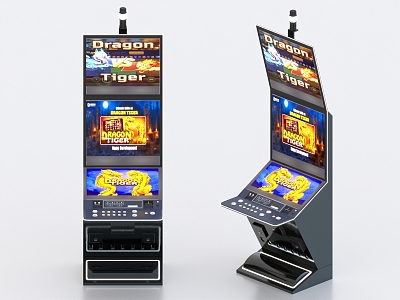 Slot Machine Game Machine Arcade 3d model