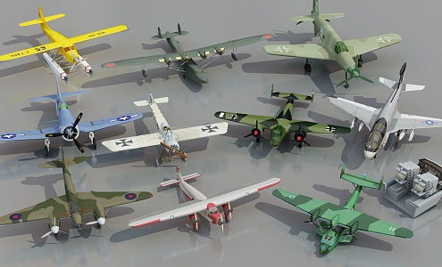 military aircraft military fighter transport aircraft military equipment 3d model