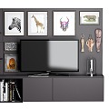 Fashion TV cabinet 3d model