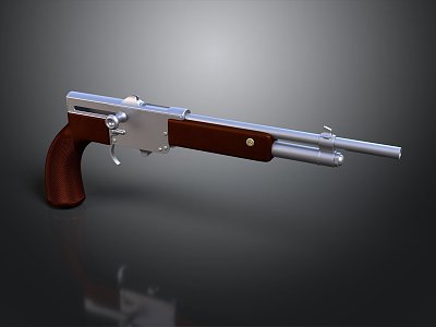 pistol semi-automatic pistol automatic pistol modern weapon hot weapon hot weapon gun military 3d model