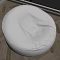 Modern sofa stool small stool 3d model