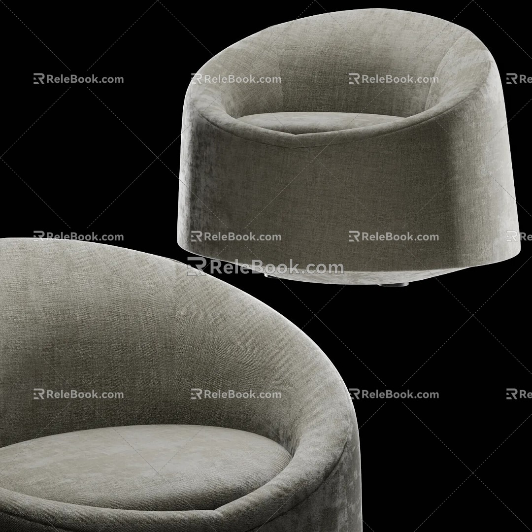 Single sofa sofa sofa 3d model