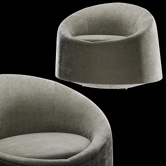 Single sofa 3d model