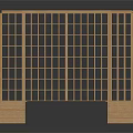 Three Wooden Fences Featuring Grid Design and Various Styles