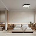 Modern Living And Dining Area Interior With Large Windows Chandelier And Sofa