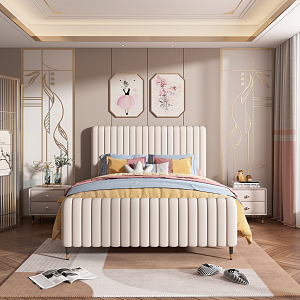 New Chinese Children's Room 3d model