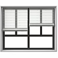 White Roman Shades Installed on Home Window with Minimalist Design