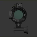 Infrared Steiner Laser Pistol Light Source Firearm Sight Firearm Device 3d model